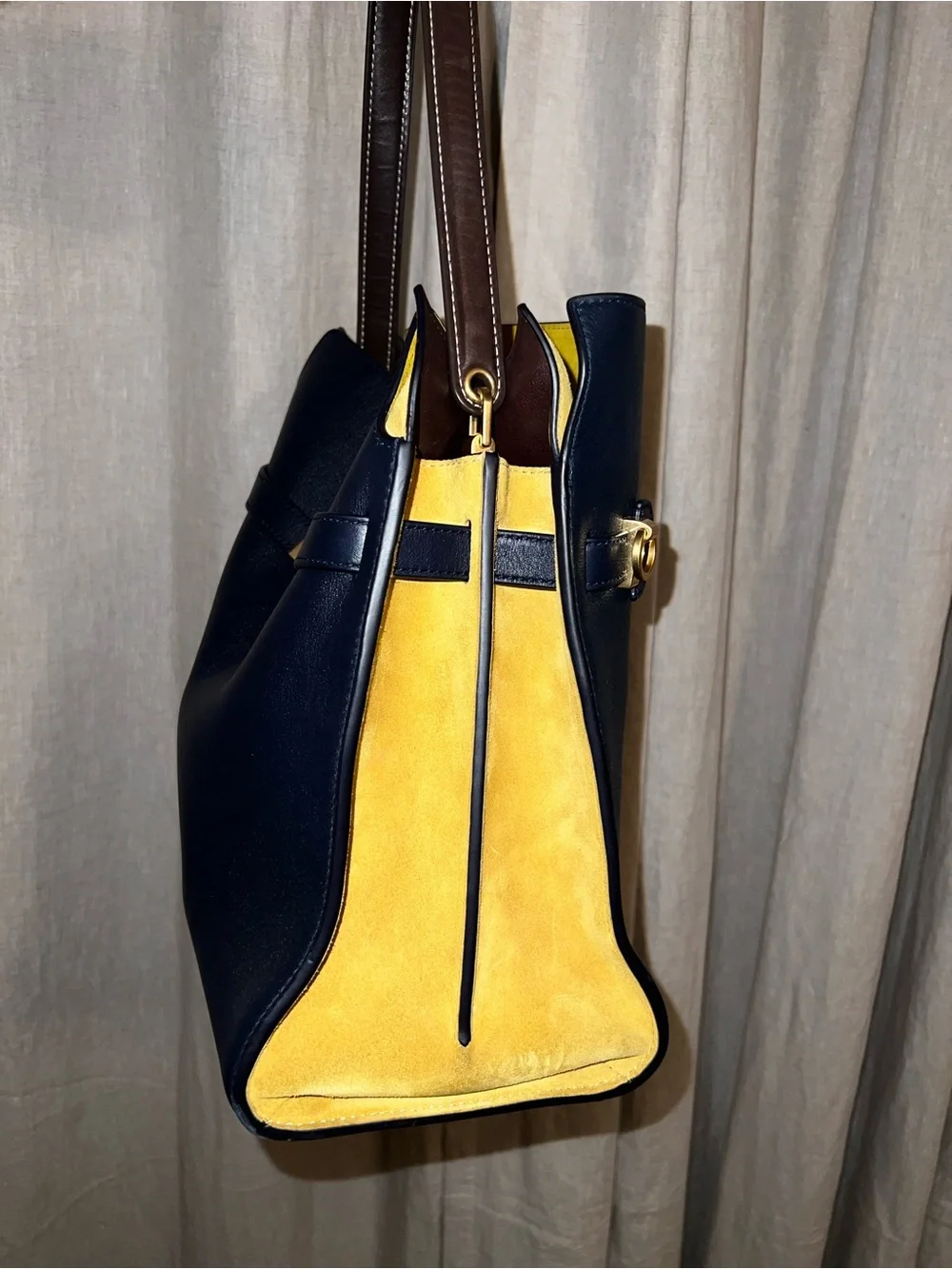 Tory Burch structured navy